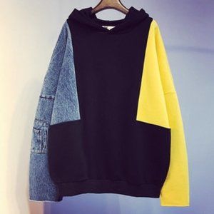 New mid long autumn winter loose thin coat